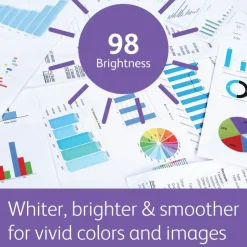 Xerox Bold Professional Premium Quality Inkjet Or Laser Paper, 1 Ream, Letter Size, Ream Of 500 Sheets, 24 Lb, 98 Brightness - 3R13038