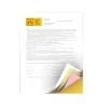 Xerox Revolution Premium Digital Carbonless Laser Paper, White/Canary/Pink/Goldenrod, Letter, 20 Lb, 92 Brightness, 1250 Total, 125 Sets/Ream