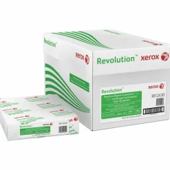 Xerox Revolution Premium Digital Carbonless Laser Paper, White/Canary/Pink/Goldenrod, Letter, 20 Lb, 92 Brightness, 1250 Total, 125 Sets/Ream