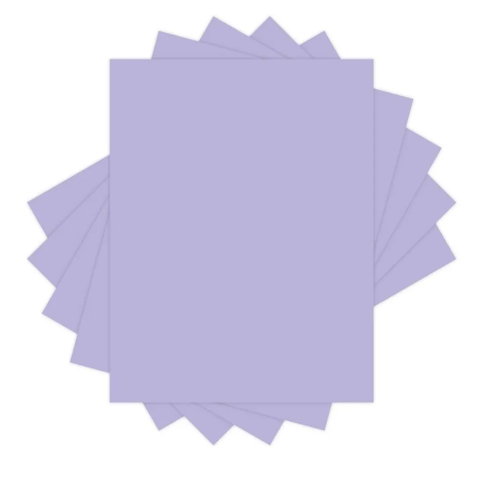 Xerox Vitality Colors Pastel Multi-Use Printer & Copy Paper, 10 Reams, Lilac, Letter (8.5" x 11"), 5000 Sheets Per Case, 20 Lb, 30% Recycled