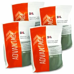2XL GymWipes Advantage All Surface One-Step Cleaner Refills, 8