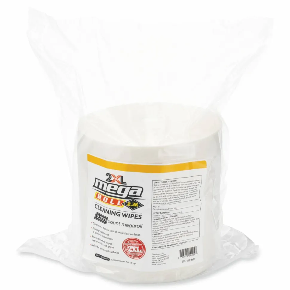 2XL Mega Roll Sanitizing Wipes