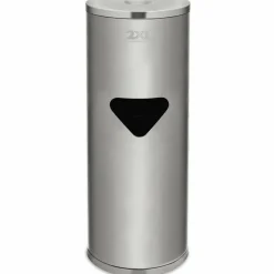 2XL Stainless Steel Stand Wiper Dispenser - Stainless Steel - Stainless Steel - Refillable, Smudge Resistant, Hands-free - 1 Each