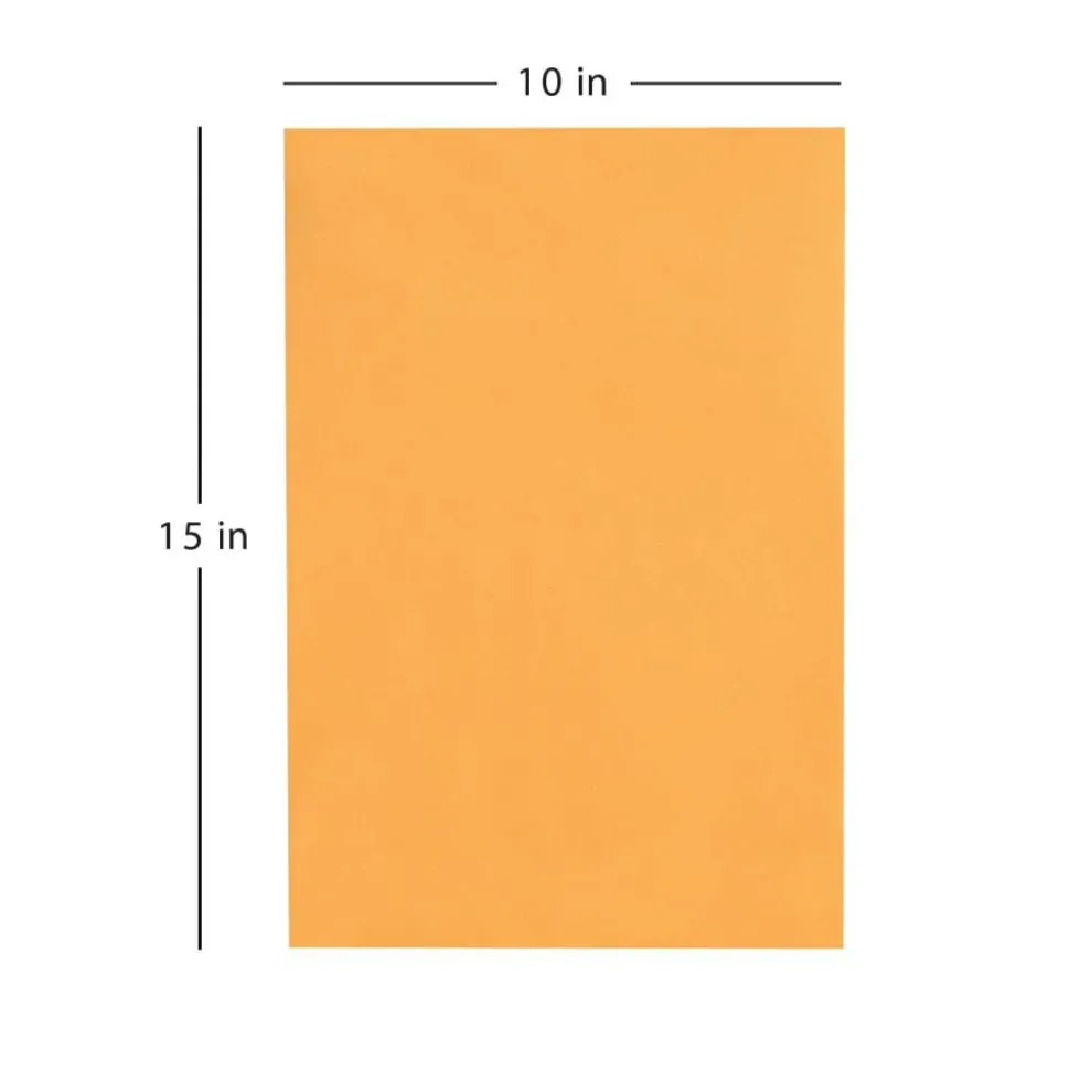 10" x 15" Manila Envelopes, Clasp Closure, Brown Kraft, Box Of 100