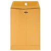 7-1/2" x 10-1/2" Manila Envelopes, Clasp Closure, Brown Kraft, Box Of 100