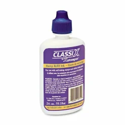 Xstamper Classix Custom Self-Inking Refills - 1 Each - Blue Ink - 2 fl oz