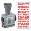 Xstamper 10-In-1 Phrase Stamp, Red