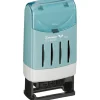Xstamper Small Type Line Daters Stamp, 66% Recycled, 100000 Impressions, Black