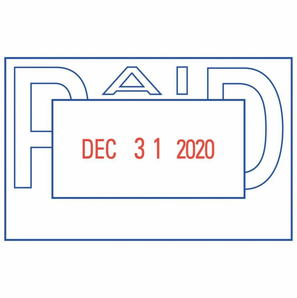 Xstamper VersaDater "Paid" Stamp