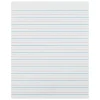 Zaner-Bloser Pacon Broken Midline Sulphite Paper - 500 Sheets - 0.50" Ruled - 8" x 10 1/2" Sheet Size - White Paper - 500 / Ream