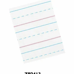 Zaner-Bloser Pacon Broken Midline Sulphite Paper - 500 Sheets - 0.50