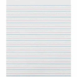 Zaner-Bloser Pacon Broken Midline Sulphite Paper - 500 Sheets - 0.50