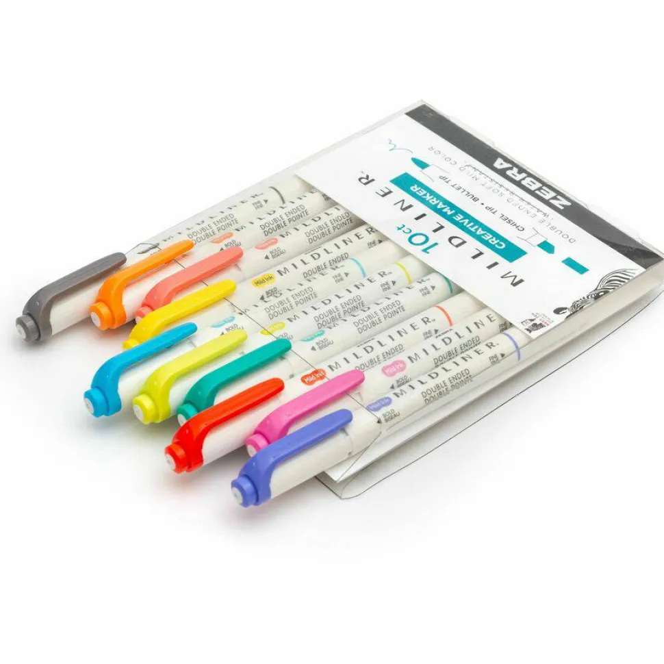 Zebra MILDLINER Dual Ended Creative Marker