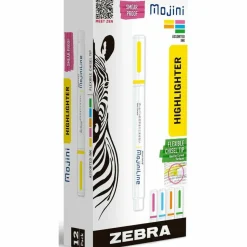 Zebra Pen Mojini Single Ended Highlighters