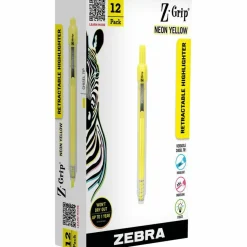 Zebra Pen Z-Grip Retractable Highlighter
