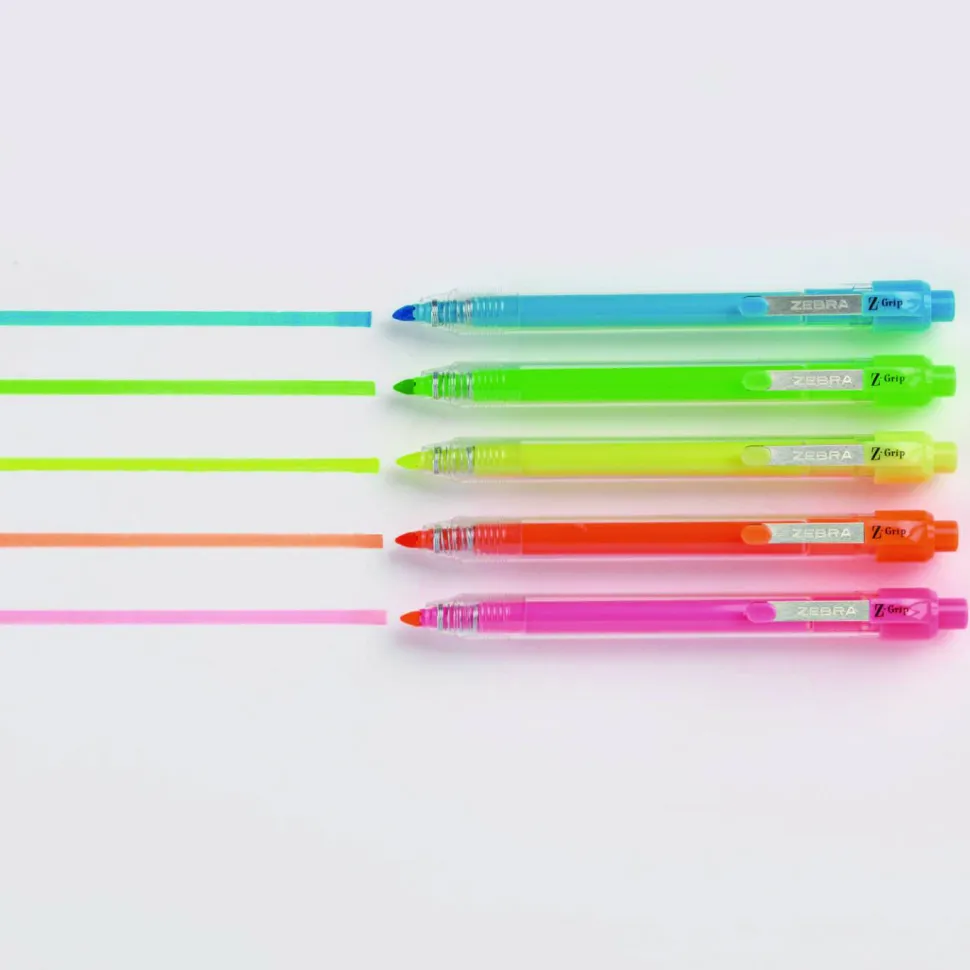 Zebra Pen Z-Grip Retractable Highlighter
