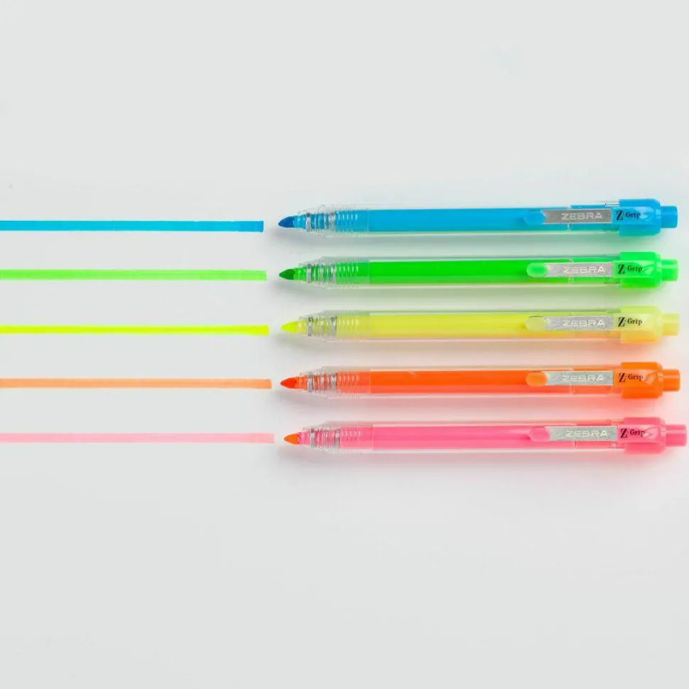 Zebra Pen Z-Grip Retractable Highlighter