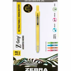 Zebra Pen Z-Grip Retractable Highlighter