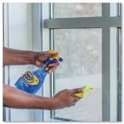 Zep Commercial Streak-Free Glass Cleaner Spray, 32 Oz Bottle, Case Of 12