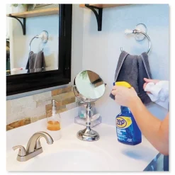 Zep Commercial Streak-Free Glass Cleaner Spray, 32 Oz Bottle, Case Of 12