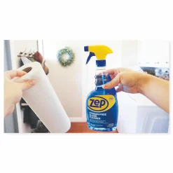 Zep Commercial Streak-Free Glass Cleaner Spray, 32 Oz Bottle, Case Of 12
