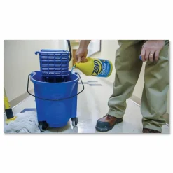 Zep Concentrated Neutral Floor Cleaner - Concentrate - 128 fl oz (4 quart) - Blue - 4 / Carton