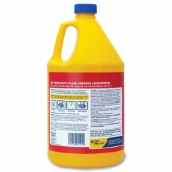 Zep Heavy-Duty Floor Stripper - Concentrate - 128 fl oz (4 quart) - Heavy Duty, Fast Acting - Blue - 4 / Carton