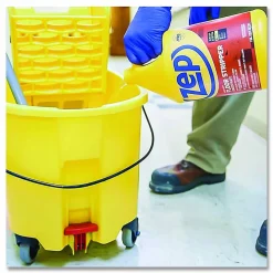 Zep Heavy-Duty Floor Stripper - Concentrate - 128 fl oz (4 quart) - Heavy Duty, Fast Acting - Blue - 4 / Carton
