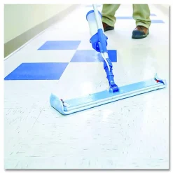 Zep No-Rinse Floor Disinfectant - 128 fl oz (4 quart) - Disinfectant, Deodorize - Blue - 4 / Carton
