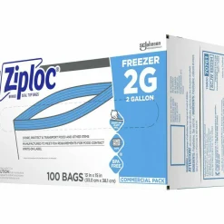 Ziploc Zipper Freezer Bags, 2 gal, 13
