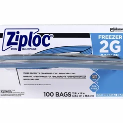 Ziploc Zipper Freezer Bags, 2 gal, 13