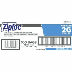 Ziploc Zipper Freezer Bags, 2 gal, 13