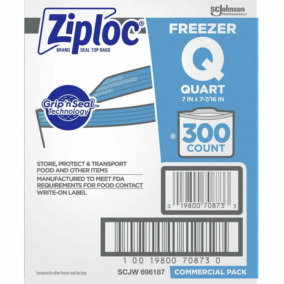 Ziploc Grip n' Seal Freezer Bags