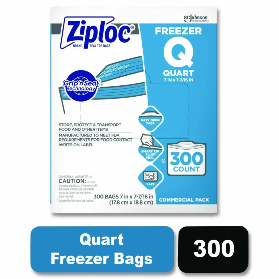 Ziploc Grip n' Seal Freezer Bags