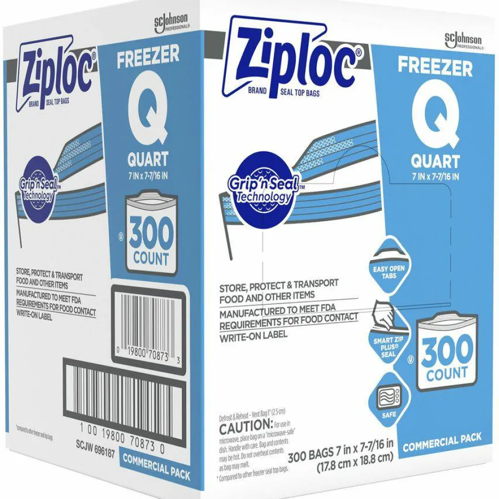 Ziploc Grip n' Seal Freezer Bags
