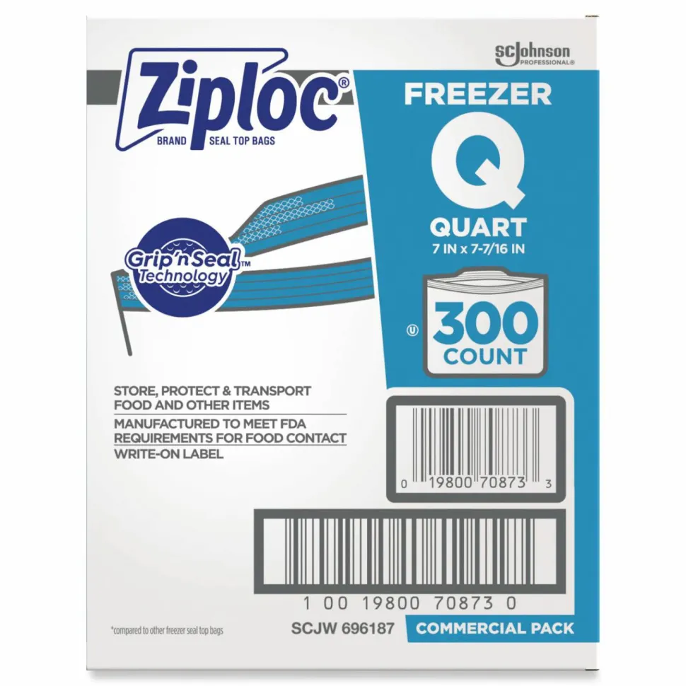 Ziploc Grip n' Seal Freezer Bags