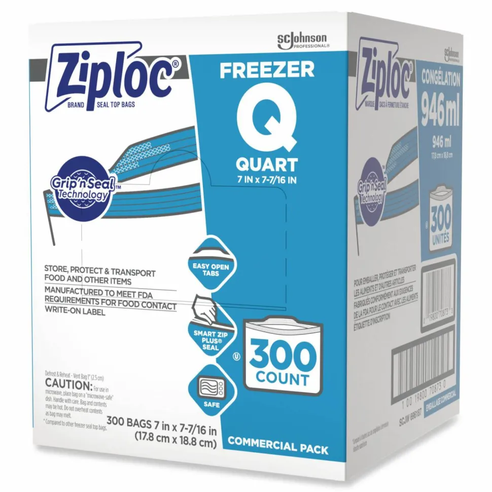 Ziploc Grip n' Seal Freezer Bags