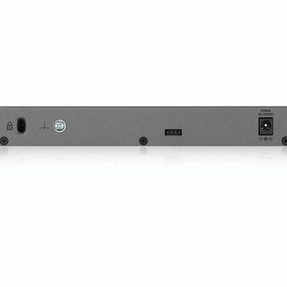 ZYXEL GS1350-6HP 5-Port Gigabit Smart Nebula Cloud Managed PoE Switch | 3 PoE+ / 2 PoE++ Ports at 60W with 1 SFP Uplink