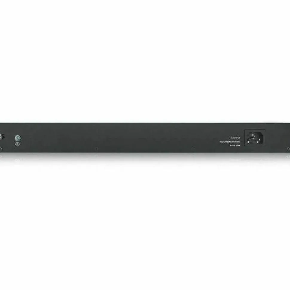 ZYXEL GS1920-48HPv2 48-Port Gigabit Smart Nebula Cloud Managed PoE Switch | 48 PoE+ Ports at 375W with 2 SFP Uplinks | TAA Compliant
