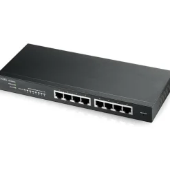 ZYXEL GS1915-8 8-Port Gigabit Smart Nebula Cloud Managed Switch (Compact Design) | Fanless