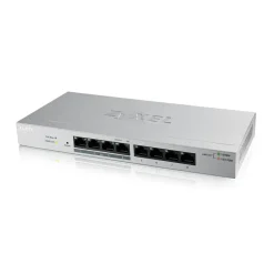 Zyxel 8-Port Gigabit Ethernet Web Managed POE+ Switch | 4 x PoE+ @ 60W | VLAN Support | Metal Case | Desktop or Wall-Mount | Fanless |Lifetime Warranty | QoS